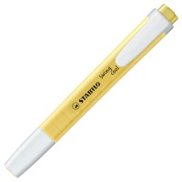 #Textmarker STABILO® swing® cool Pastel Edition #Strichstärke: 1 + 4 mm #Farbe: zartes Türkis, pudriges Gelb