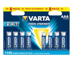 BATTERIEN ALKALINE ENERGY/HIGH ENERGY Ausführung: AAA – Micro; Leistung: 1,5 V