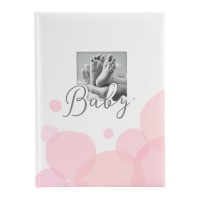 Babytagebuch "Baby Bubbles" rosa
